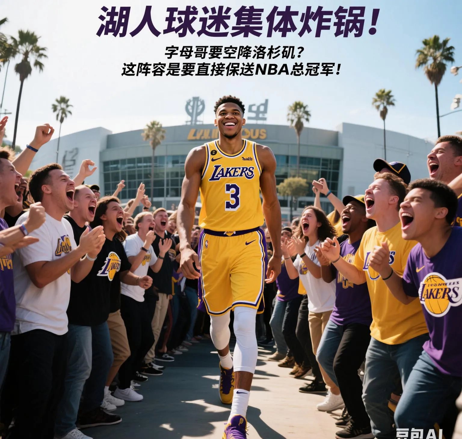 KAIYUN SPORT -字母哥新星表现优异表现突出，湖人前途光明！(字母哥来湖人组建三巨头)